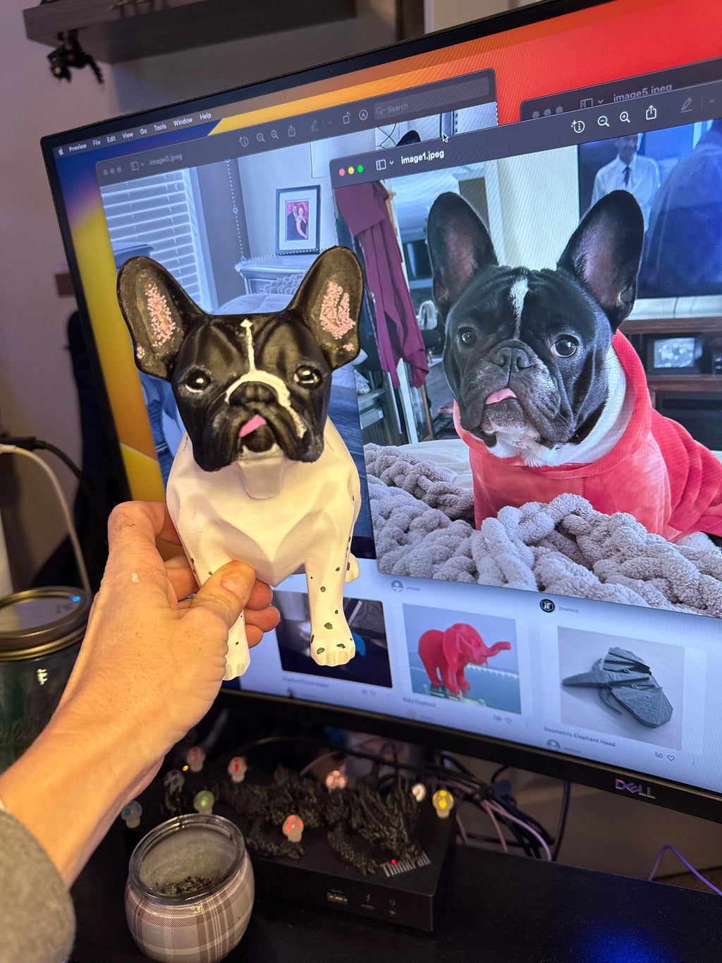 Your pet's model- hand painted