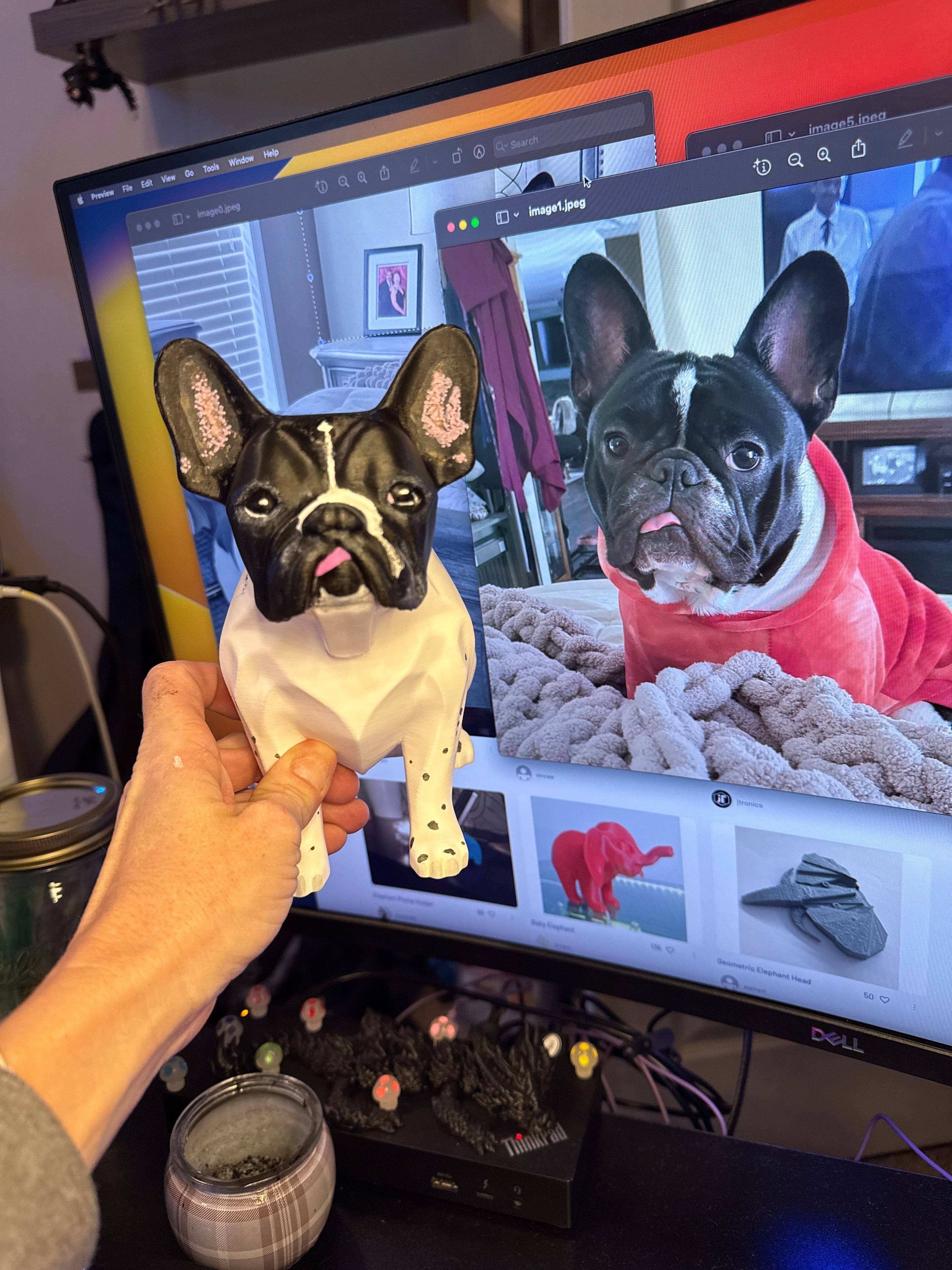 Your pet's model- hand painted