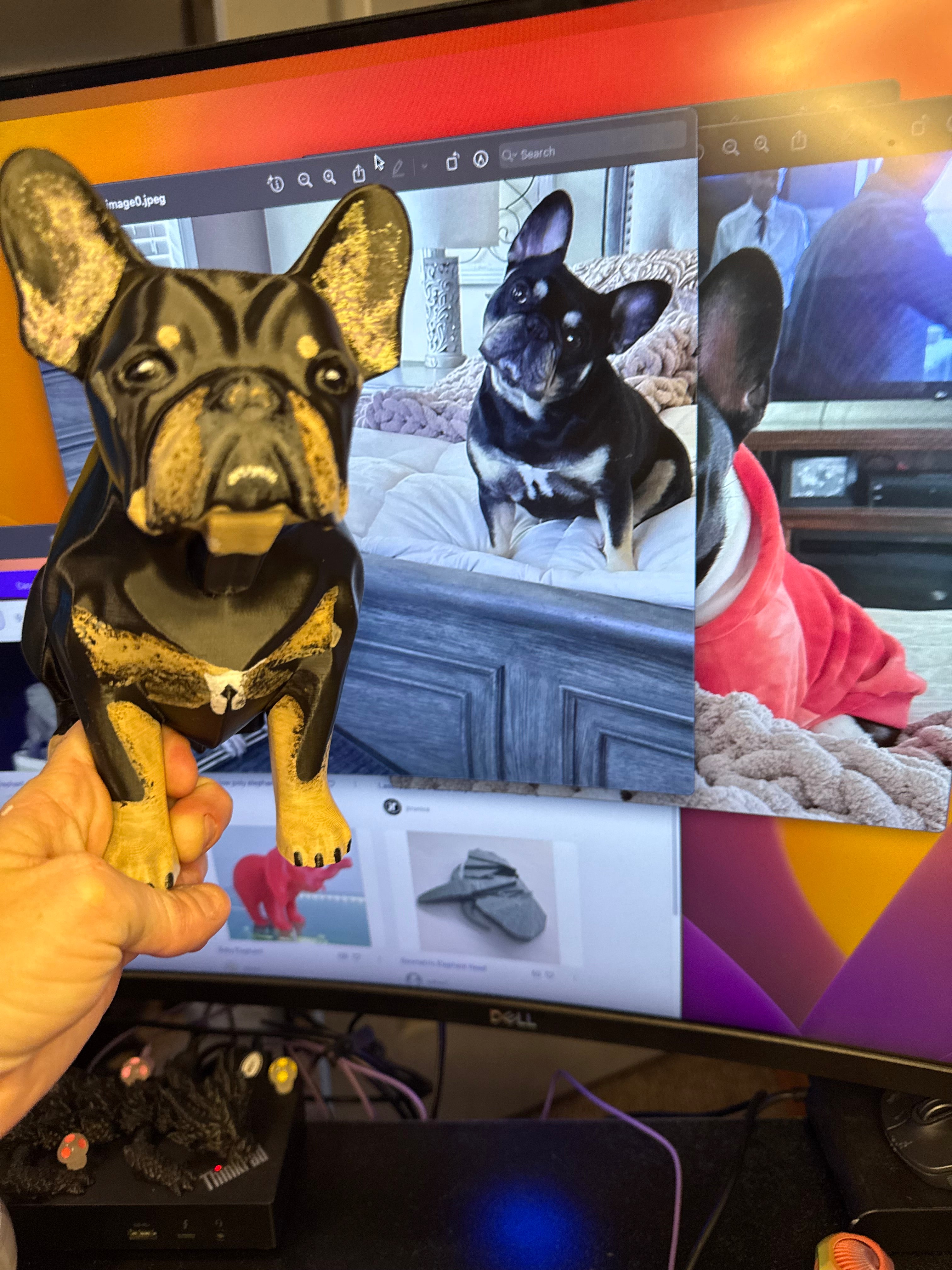 Your pet's model- hand painted